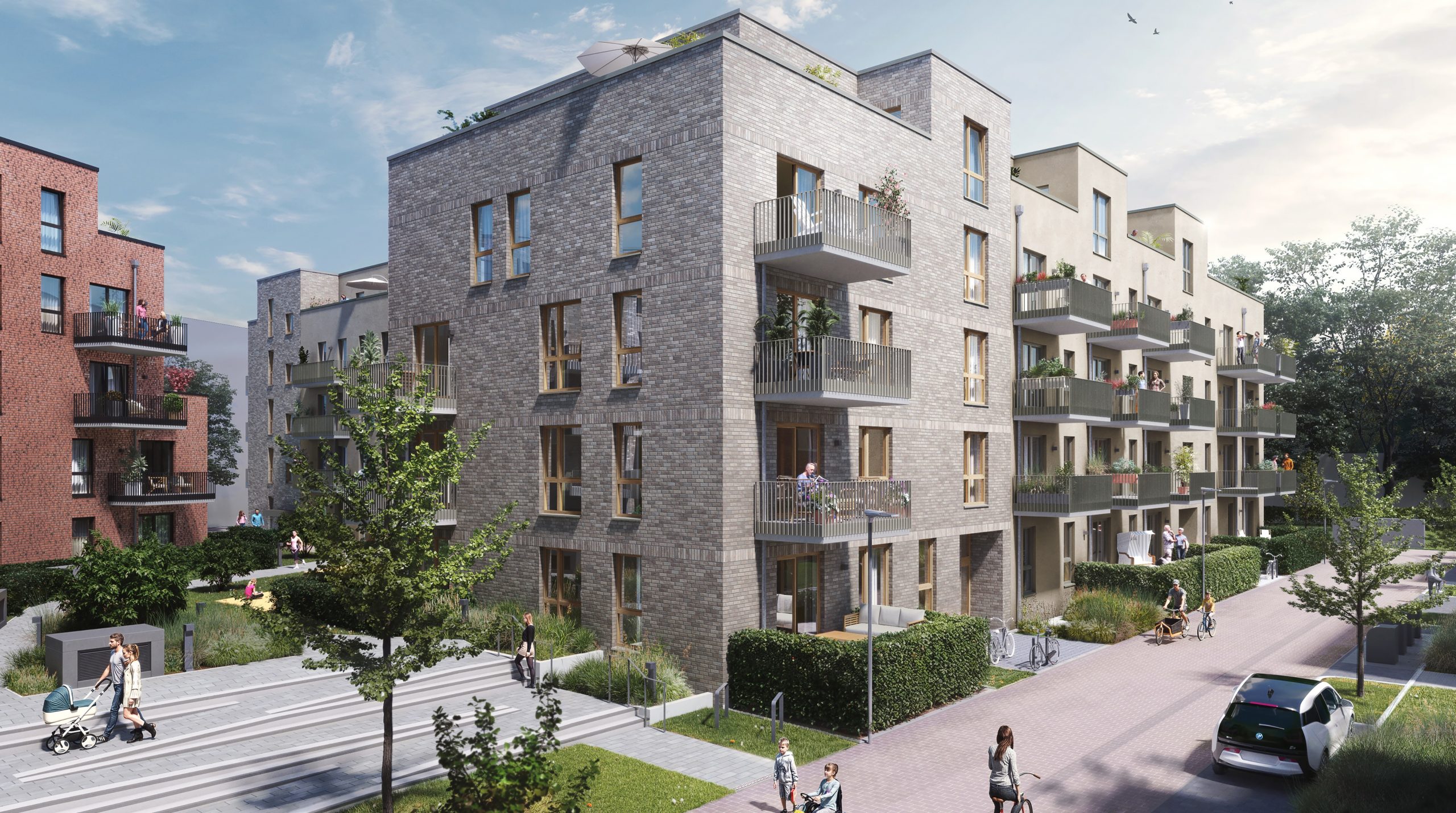 Norderstedt Visualisierung Neubau